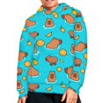 thumbnail image 5 of DISNIMO Lemon Otter Hoodie for Girls 6-7 Pullover Hoodies for Boys Streetwear Hoodie with Pockets for Kids Hooded Sweatshirts Girls Fall Clothes for Girls and Boys Soft Sweatshirt, 5 of 7