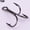10, variant on Opolski 100Pcs High Carbon Steel Treble Hooks 7 Size 2/4/6/8/10/12 Fishhook Tackle