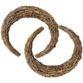 thumbnail image 3 of MesaSe 2pcs Moon Shape DIY Rattan Wreath Handmade DIY Rattan Rings Vine Branch Wreath for DIY Crafts, 3 of 8