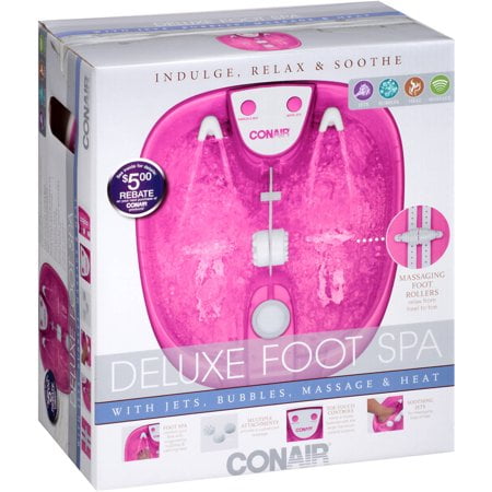Conair Foot Spa Pink