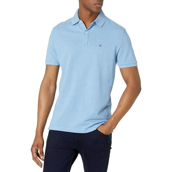Polo Tommy Hilfiger para hombre, corte personalizado, 100% algodón