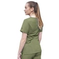 thumbnail image 2 of Adar Pro Scrubs For Women - Elevated V-Neck Scrub Top, 2 of 7