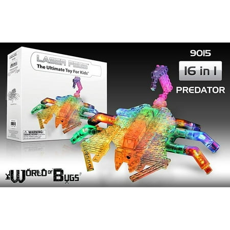 Laser Pegs 16-in-1 Predator Building Set