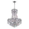 thumbnail image 1 of Cwi Lighting Lustre Mini Lumineux 4 Lumières avec Finition Chrome, 1 of 4