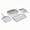Cream, variant on Caraway Square Cookware Set - Square Pans Set - Perfect for Griddling, Toasting, Searing, Roasting, and More - Non-Stick Ceramic Coated Pans - Perracotta