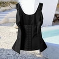 thumbnail image 6 of Waist Trainer For Women Tummy Control Postpartum Shapewear Sport Workout Faja Body Shaper Zipper Shaping Corset, 6 of 7