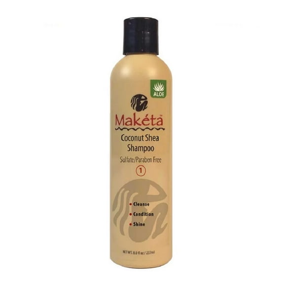 Maketa Coconut Shea Shampoo, 8 Oz
