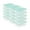 Mint, variant on Sterilite 12 Qt Storage Boxes - Snap Lid Plastic - 12 Pack, Blue
