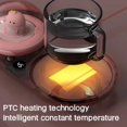 thumbnail image 3 of Cup Heater Coffee Mug Warmer Appointment Heating Electric Hot Plate 3 Gear Temperature Warmer Coaster with Night Light ,Fast Heating, 3 of 7