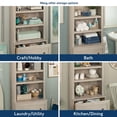 thumbnail image 2 of Sauder Select Bookcase with Drawers, Select Cherry Finish, 2 of 8