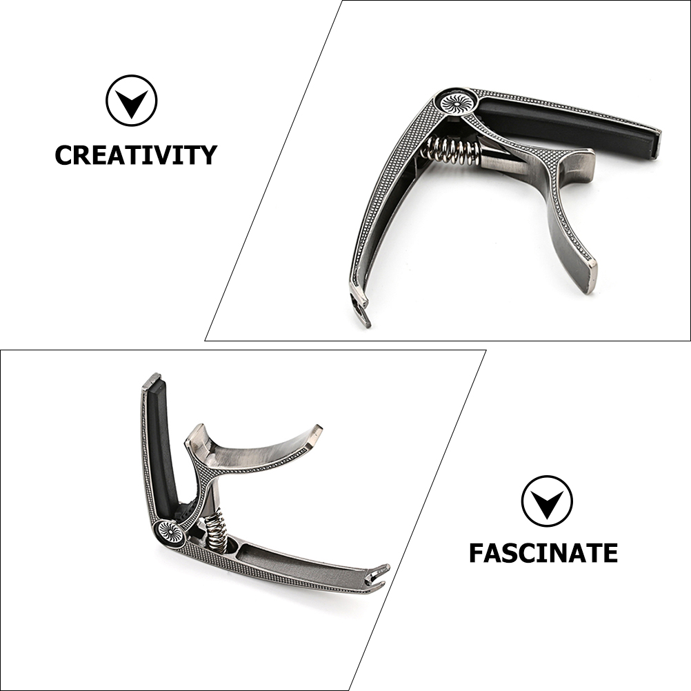 WRISTBIQUE Adjustable Metal Capo Tone Modified Clip for Guitar Useful Accessory