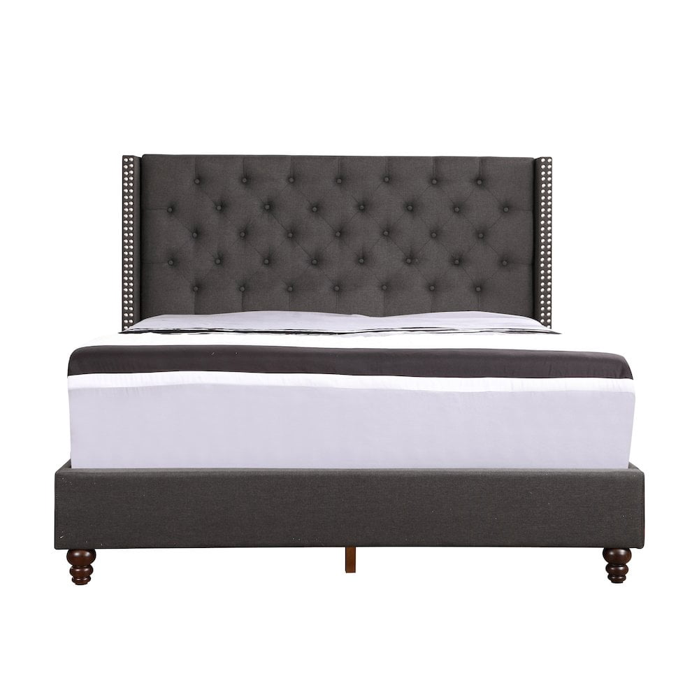 Glory Furniture Julie Queen Bed in Black Color