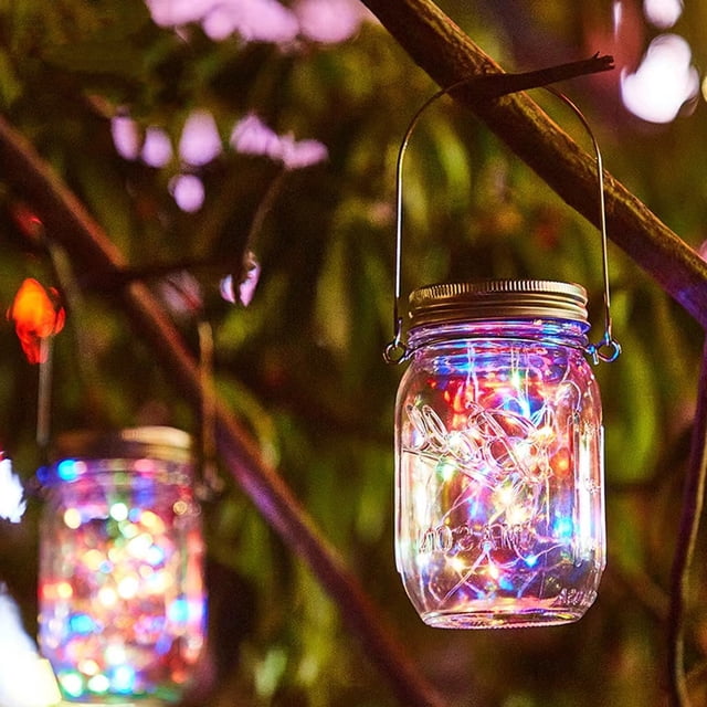 Luces solares de 20 LED a prueba de agua para espacios exteriores