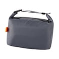 thumbnail image 2 of térmica, bolsa para guardar alimentos, portátil a prueba de fugas con hebilla para viajes, oficina, trabajo, al aire libre y playa. Gris, 2 of 9