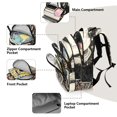 thumbnail image 5 of ALAZA Unicorn and Mushroom School Backpack Elementary Bag Bookbag Travel Rucksack, 5 of 6