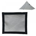 thumbnail image 4 of Hot Tent Stove Jack Flame-Retardant Chimney Pipe Anti-Scald Protection Ring 9 *7.8 Inch, 4 of 6