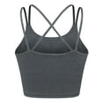 thumbnail image 1 of FUTATA Women Cross Back Sport Bras Padded Strappy Criss Cross Cropped Bras for Yoga Workout Fitness, 1 of 5