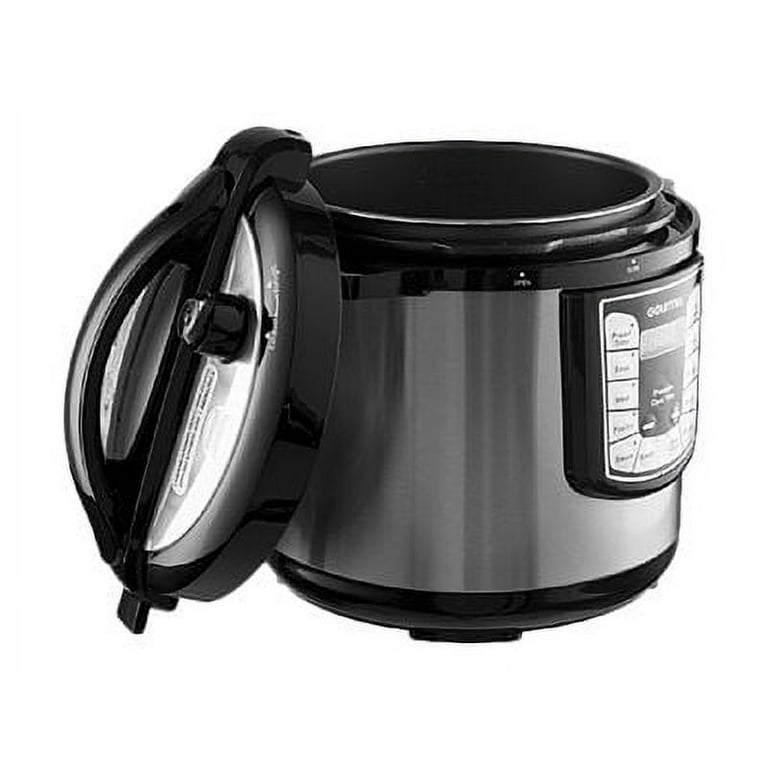 Multi Function Pressure Cookers, Gourmia GPC800 Electric Digital  Multipurpose Pressure Cooker, 13 Cooking Modes, 8 Quart Stainless Steel,  with Steam Rack, 1200 Watts