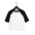 thumbnail image 4 of Bella + Canvas Youths 3/4 Sleeve Baseball T-Shirt, 4 of 6