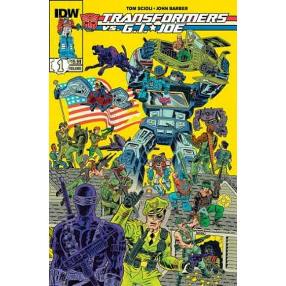 Pre-Owned Transformers vs G.I. Joe Volume 1 (Paperback 9781631401909) by Tom Scioli, John Barber