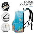 thumbnail image 4 of Mermaid Backpack 17 Inch Cartoon Mermaid Schoolbag Travel Backpacks, 4 of 8