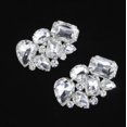 thumbnail image 2 of Clips de cristal para zapatos, accesorios para zapatos, para bodas, novias, mujeres (fragmentos) kaili Sencillez, 2 of 5