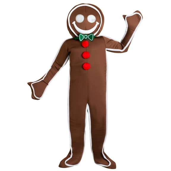 Men's Iced Gingerbread Man Costume