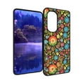 thumbnail image 1 of Bohemian-Eclectic-Ukrainian-Floral-Folk-Art Phone Case, Degined for Motorola Moto Edge 2022 Case Men Women, Flexible Silicone Shockproof Case for Motorola Moto Edge 2022, 1 of 1