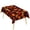 Dark Pumpkin, variant on Lfeey Autumn Leaf 70 Inch Round Tablecloth, Fall Harvest Polyester Waterproof Table Cover