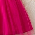 thumbnail image 6 of mgoYE Flower Girl Dress Girl's Tulle Dress Tutu Party Birthday Poster Formal Fancy Flower Princess Dresses(Hot Pink,7-8 Years), 6 of 8