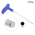 thumbnail image 3 of Unique Bargains Clé Hexagonale 8mm Poignée en T Clé à Double Extrémité, Acier CR-V Métrique 2 Pack, 3 of 5