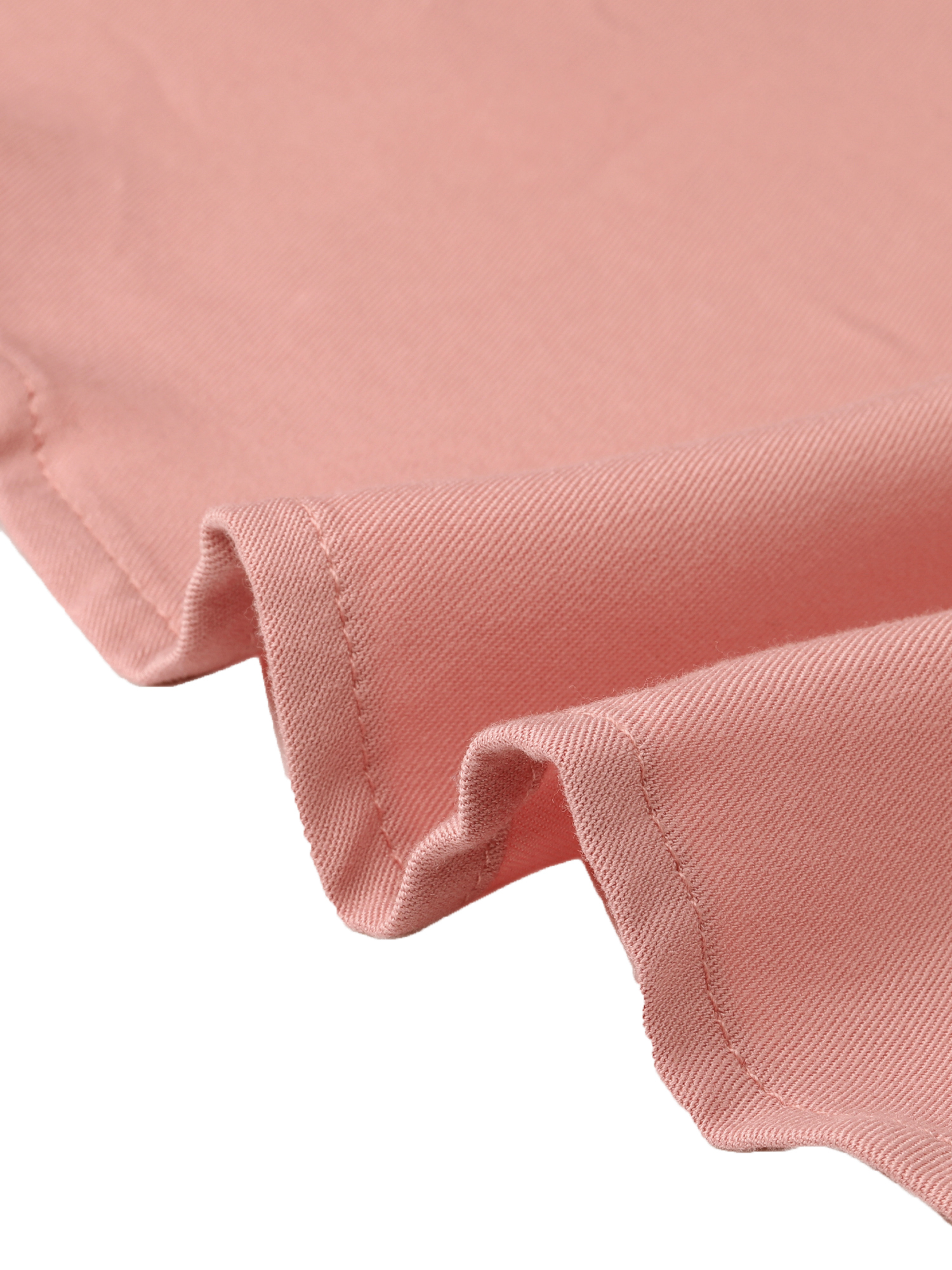 DARING DIVA Women's Button Down Tops Short Sleeve Pleated Front V Neck Blouse XS Pink