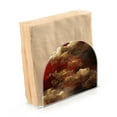 thumbnail image 2 of Cloud Pattern Chinese Thick U Shape Acrylic Napkin Holder Non Slip Space Saving for Kitchen, 2 of 9