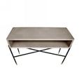 thumbnail image 5 of Industrial 45" Concrete And Metal Console Console Table, 5 of 6