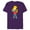 Purple, variant on The Simpsons Bart Simpson Rude Mouth - Short Sleeve Blended T-Shirt for Adults – Customized-Black