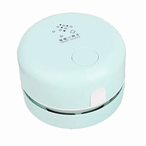 Desktop Cleaner Mini Desk Vacuum Cleaner Desktop Dust Remover Sweeper Vacuum Cleaner Table Cleaning Tool Green
