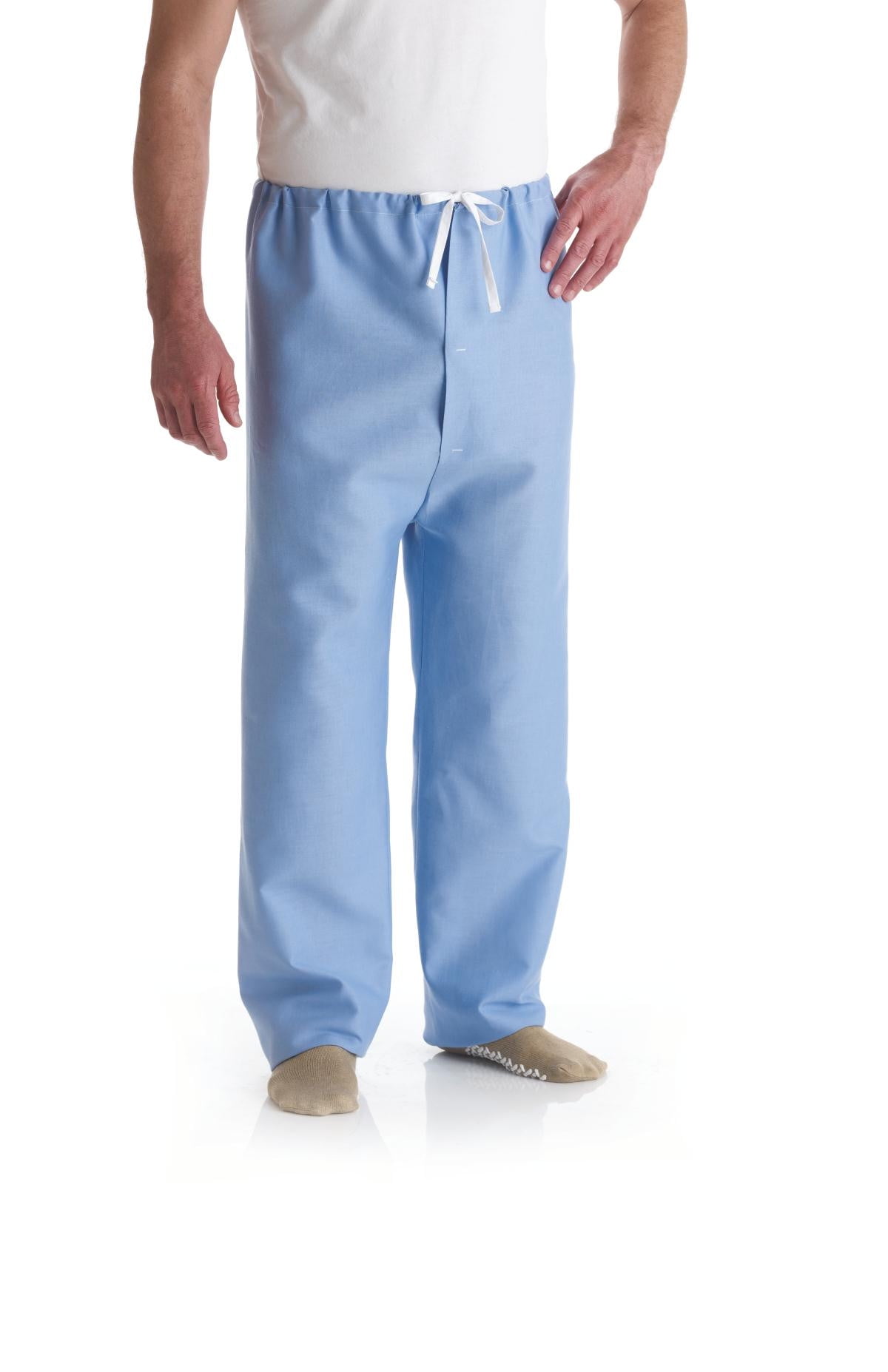 Drawstring Pants Solid Blue - Walmart.com