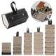 thumbnail image 5 of Organizador de anteojos Soporte para gafas de sol de cuero Estuche portátil para almacenamiento de gafas de viaje, L6392 Negro Jumpingount HA003745-09B, 5 of 7