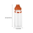 thumbnail image 2 of Straw Cup 1350ml Heats-resistant Solid Color Leakproof Lifting Handle Office Sport Training Water Bottle Drinkware Flask Gift Orange, 2 of 9