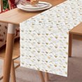 thumbnail image 6 of SLYNSHome Christmas Table Runner,Gold Snowflake Reindeer Table Flag, Elegant Nylon Yarn Holiday Table Decor For Party Dining Gathering Home Festive Decoration, 6 of 6
