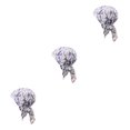 thumbnail image 2 of Qarigey Mujeres Turbante Sombreros Piel Agradable Diadema Tocado Tocado Pañuelo Envoltura Type1 NO1, 2 of 6
