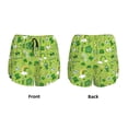 thumbnail image 3 of KLL St. Patrick's day1 Pattern Shorts Women,Athletic Shorts High Waisted Running Shorts Pocket Sporty Short Gym Elastic Workout Shorts-X-Large, 3 of 7