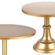 thumbnail image 4 of Juego de 6 soportes para tartas, bandeja para servir, plato de metal para tartas, plato de exhibición para postres, para celebraciones, fiestas, mesas, 4 of 5