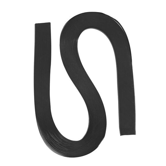 120pcs Quilling Strips Paper 3/16"(5.2mm) 21"(54cm) Origami Paper Quilling Strip for Art DIY Hand Craft Christmas, Black