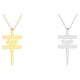 thumbnail image 4 of Collar Sonducket de Hotel de Tokio con colgante geométrico oro, 4 of 6