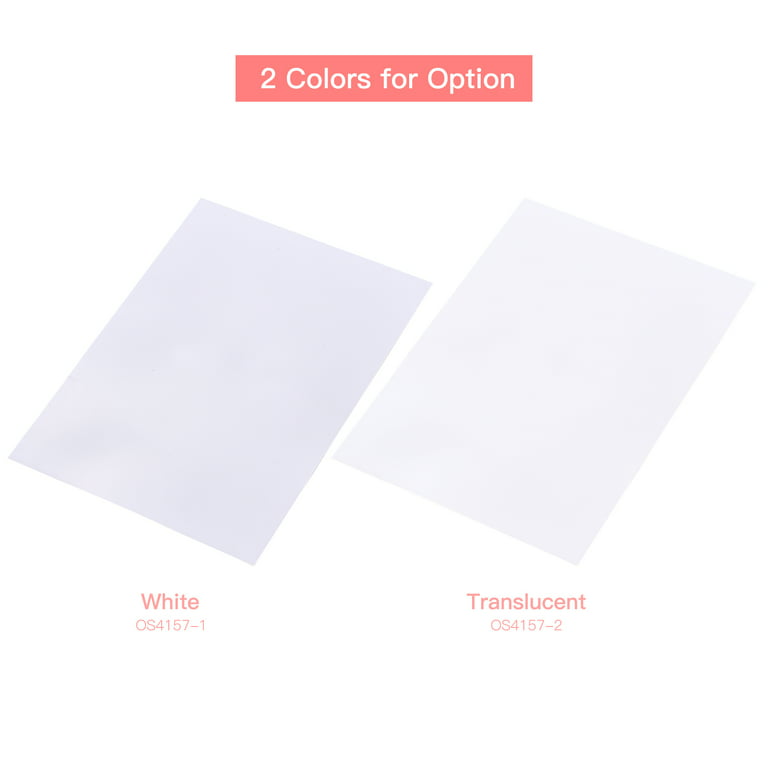  Auihiay 25 Sheets White Printable Shrink Plastic Sheets, Shrink  Films Papers for Inkjet Printer Kids DIY Art and Mothers Day Gifts Craft  Activity, 8.3 x 11.6 inch / 21 x 29.5 cm : Office Products