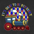 thumbnail image 5 of Wild Bobby Its Okay to Be Different | Train Autism Awareness Men Premium Tri Blend Tee, 5 of 5