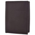 thumbnail image 4 of Men's Lambskin Leather Trifold Center Flap Double ID Credit Card Holder Wallet, 4 of 12