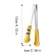 thumbnail image 3 of Pinzas para Hielo, Pinzas de Cocina, Pinzas de Acero Inoxidable con Forma de Garra., 3 of 3