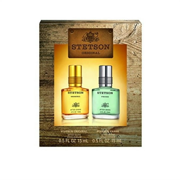 Stetson Original & Fresh After Shave Spray, Holiday Fragrance Gift Set